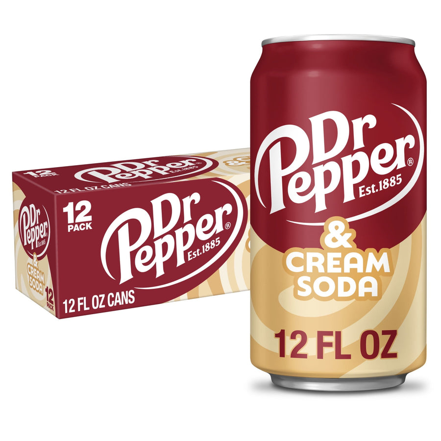 Dr Pepper & Cream Soda - Soft Cream